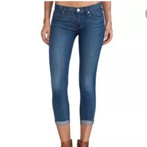 Hudson Harkin Super Skinny Crop Jeans, size 29
